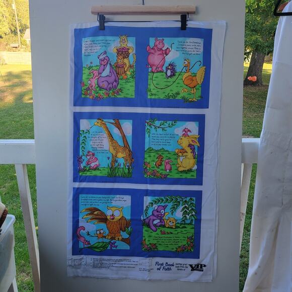 VIP First Book of Faith 100% cotton fabric by the yard 36x44 - Picture 8 of 8
